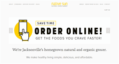 Desktop Screenshot of nativesunjax.com